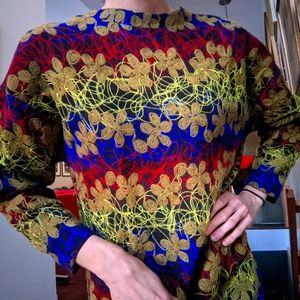 Embroidered Zara sweater